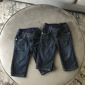 BabyGap 100% cotton denim jeans in size 6-12 mths